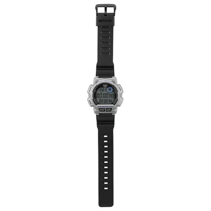 CASIO Digital Black & Resin    Unisex Watch D244