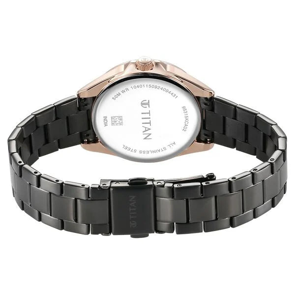 Multifunction Grey & Stainless Steel Women' 95315KM02