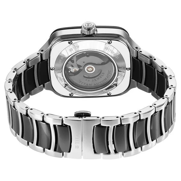 Automatic Black & Steel & Ceramic Men' 90175KD01
