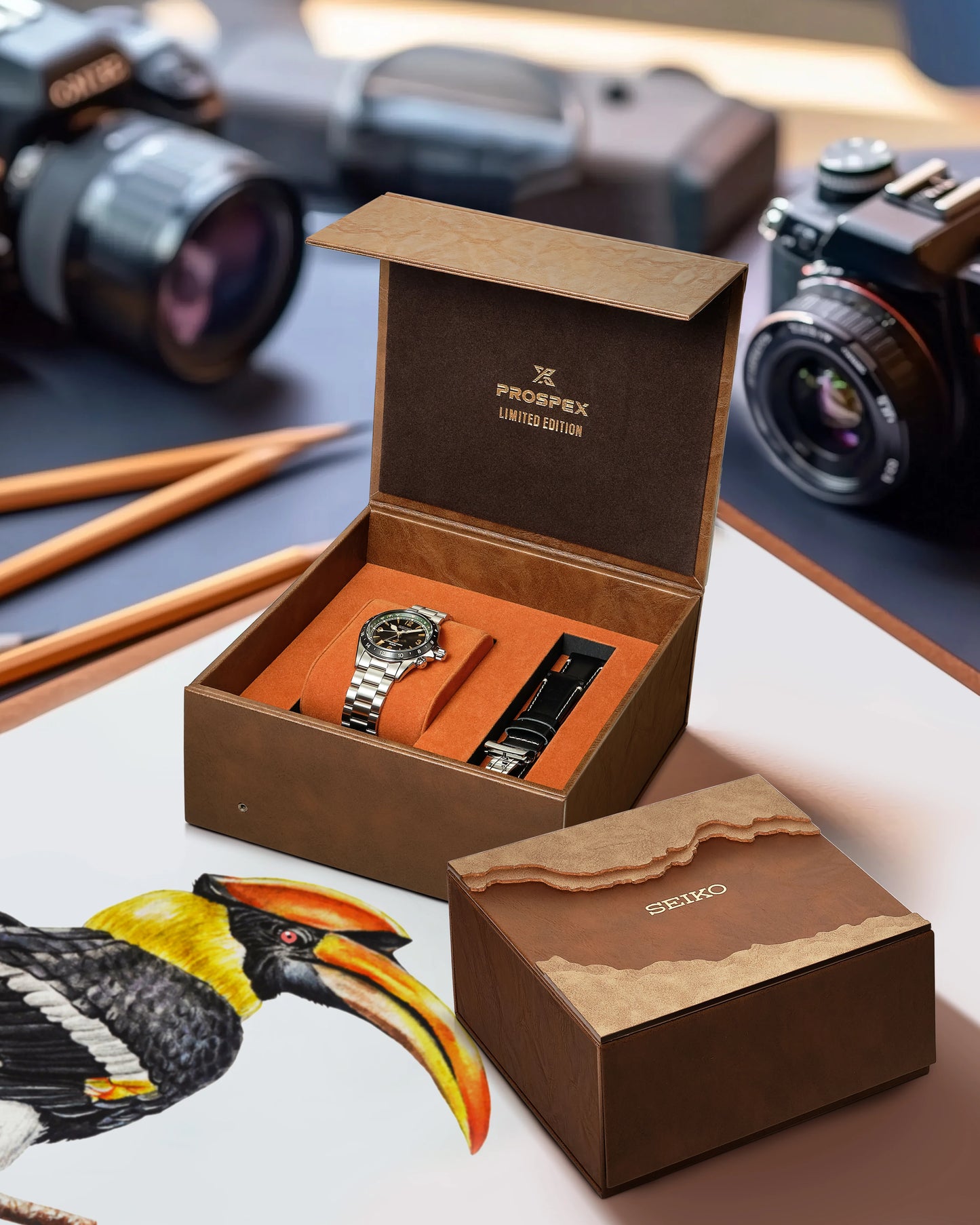 Seiko Analog Green & Stainless Steel Men' SPB493J1