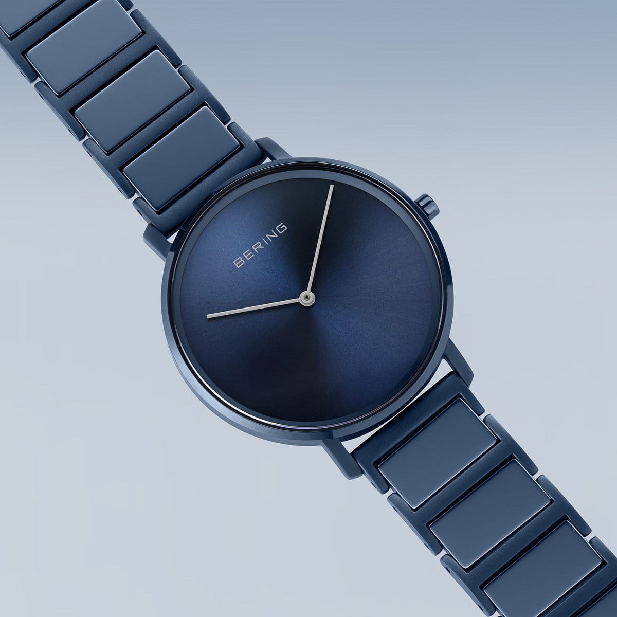 Bering Analog Blue & Stainless Steel Women's Watch 18531 797