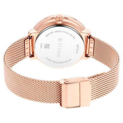 Womens's Svelte Silver: Multi-Function Watch Metal Strap NS2651WM02