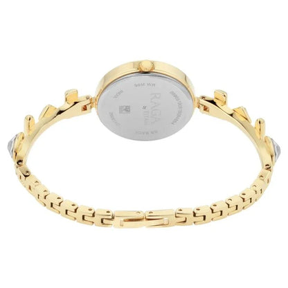 Analog Champagne & Stainless Steel Women' NS2606YM05