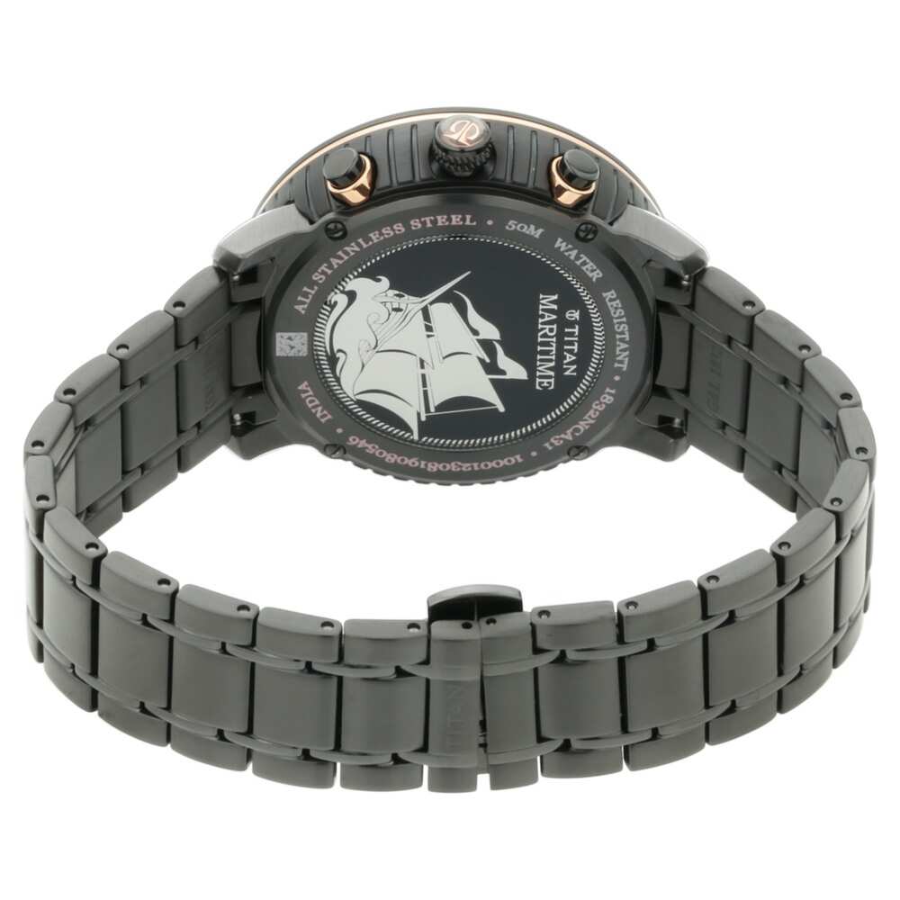 Chronograph Multi-Colour & Stainless Steel Men's Watch 1832KM01