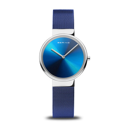 Bering Analog Multi-Colour & Milanese Women's Watch 19031 307