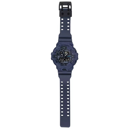 Casio Analog-Digital Blue & Rubber Men's Watch G1210