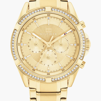 Chronograph Gold &  Women's Watch TH1782556
