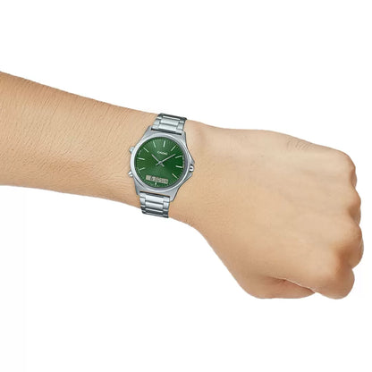 Silver Analog Digital - Men's Watch