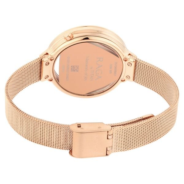 Raga Moments of Joy Silver Dial Analog Metal Strap watch for WoMen