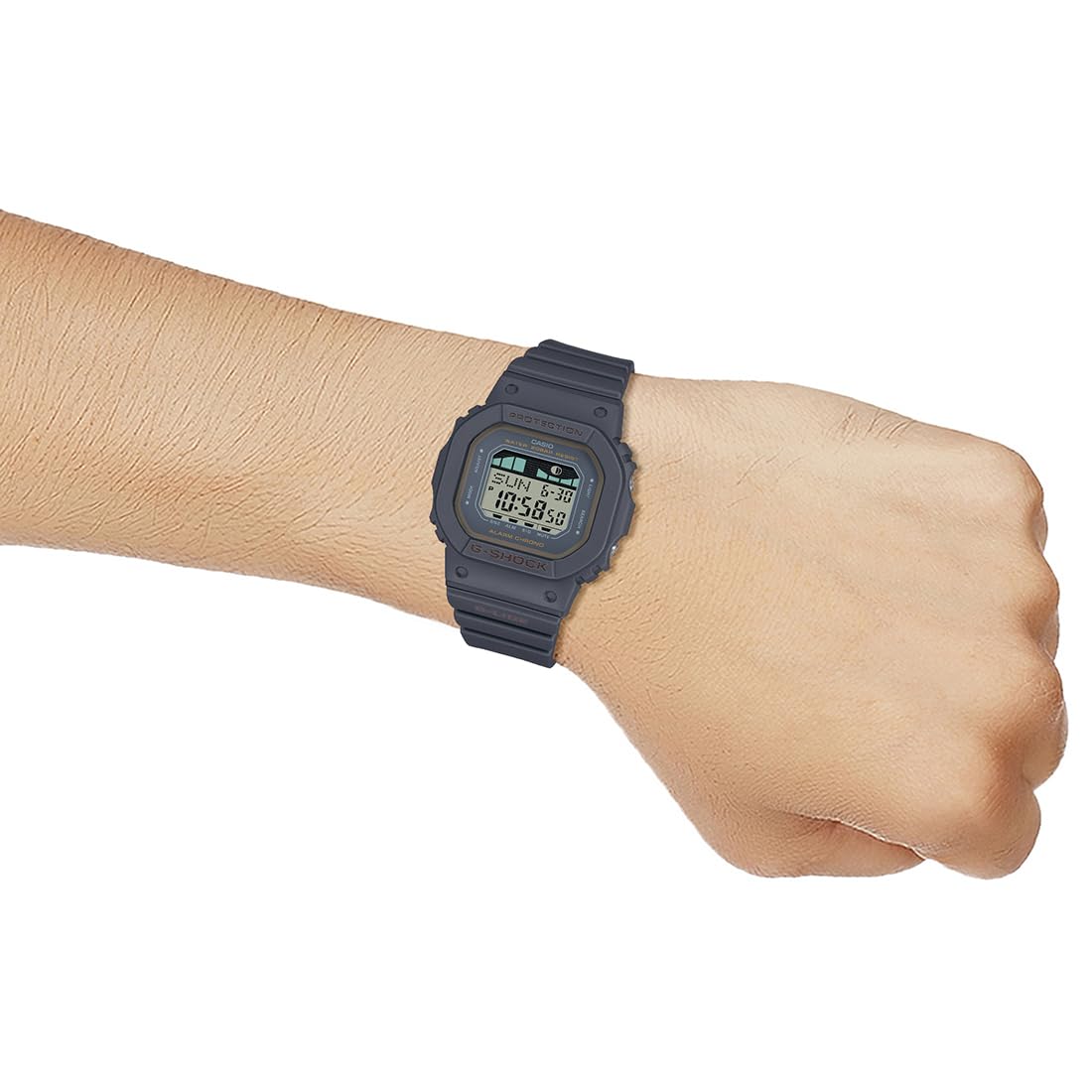 Casio Digital Black & Resin Women's Watch G1396