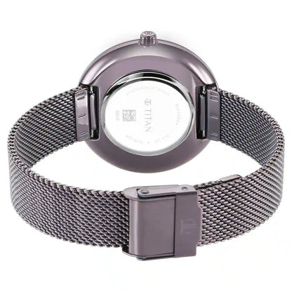 Analog Purple &  Women's Watch 95210QM01