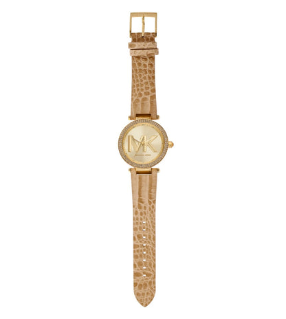 Michael Kors  Gold & Leather Women's Watch MK4725