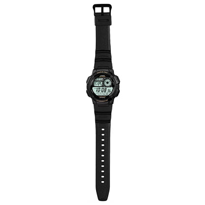CASIO Digital Black & Resin    Unisex Watch D080
