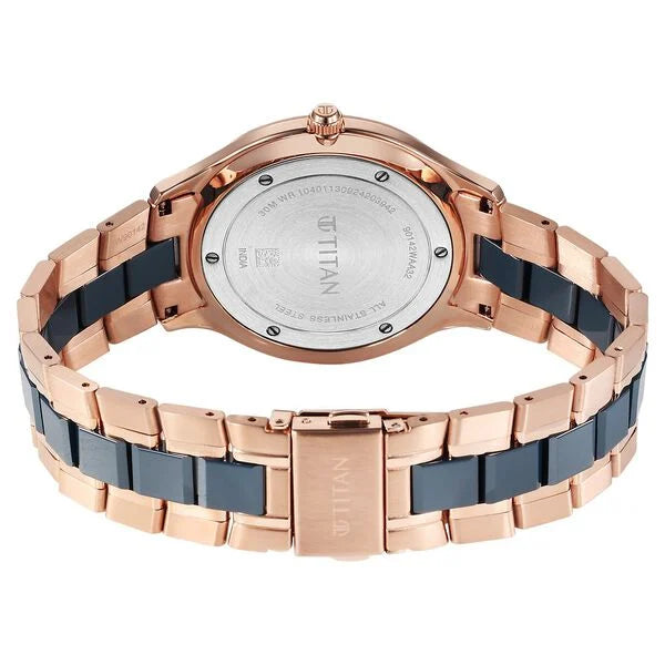 Analog Blue & Stainless Steel Men' 90142KD03