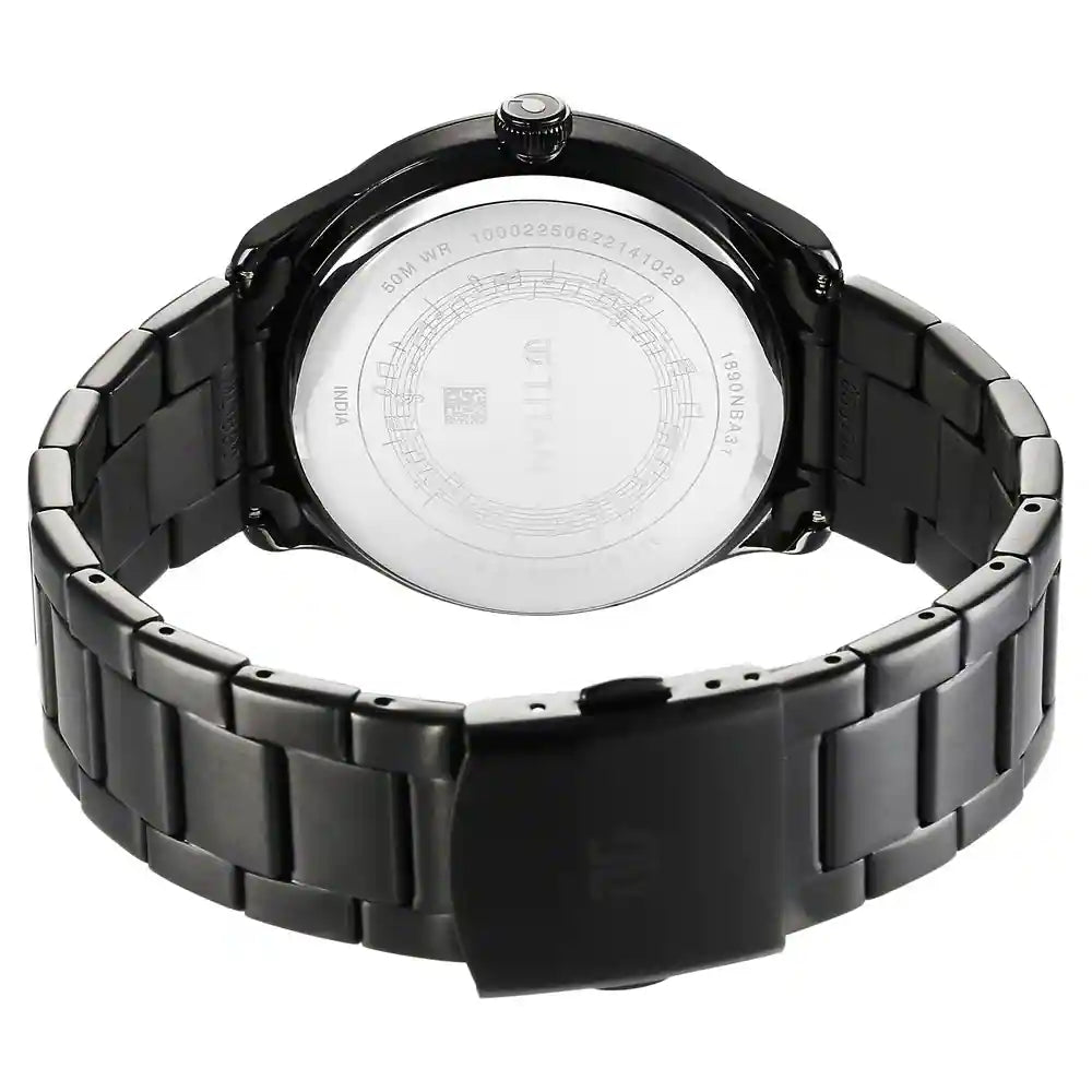 Analog Black &  Men's Watch NR1890NM01