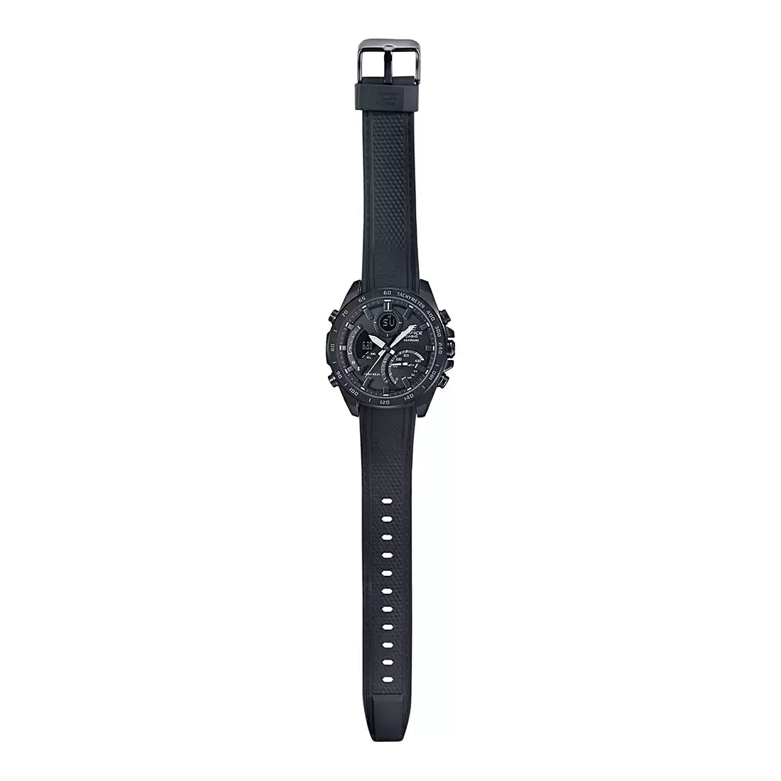 Casio Analog-Digital Black & Resin Men's Watch EX515