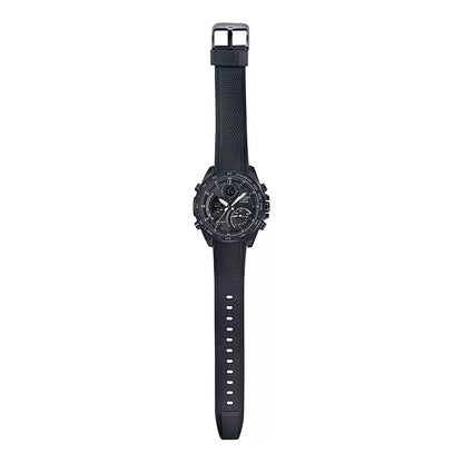 Casio Analog-Digital Black & Resin Men's Watch EX515