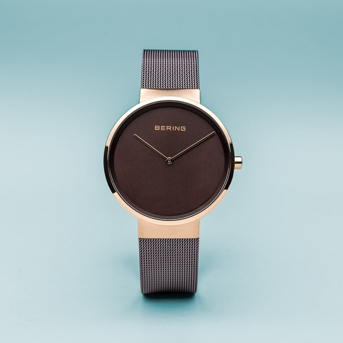 Bering Analog Brown & Milanese Unisex Watch 14539 262