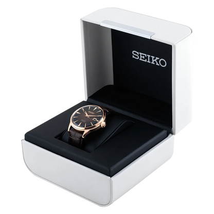 Seiko Analog Brown & Leather  Men' SRPK46J1
