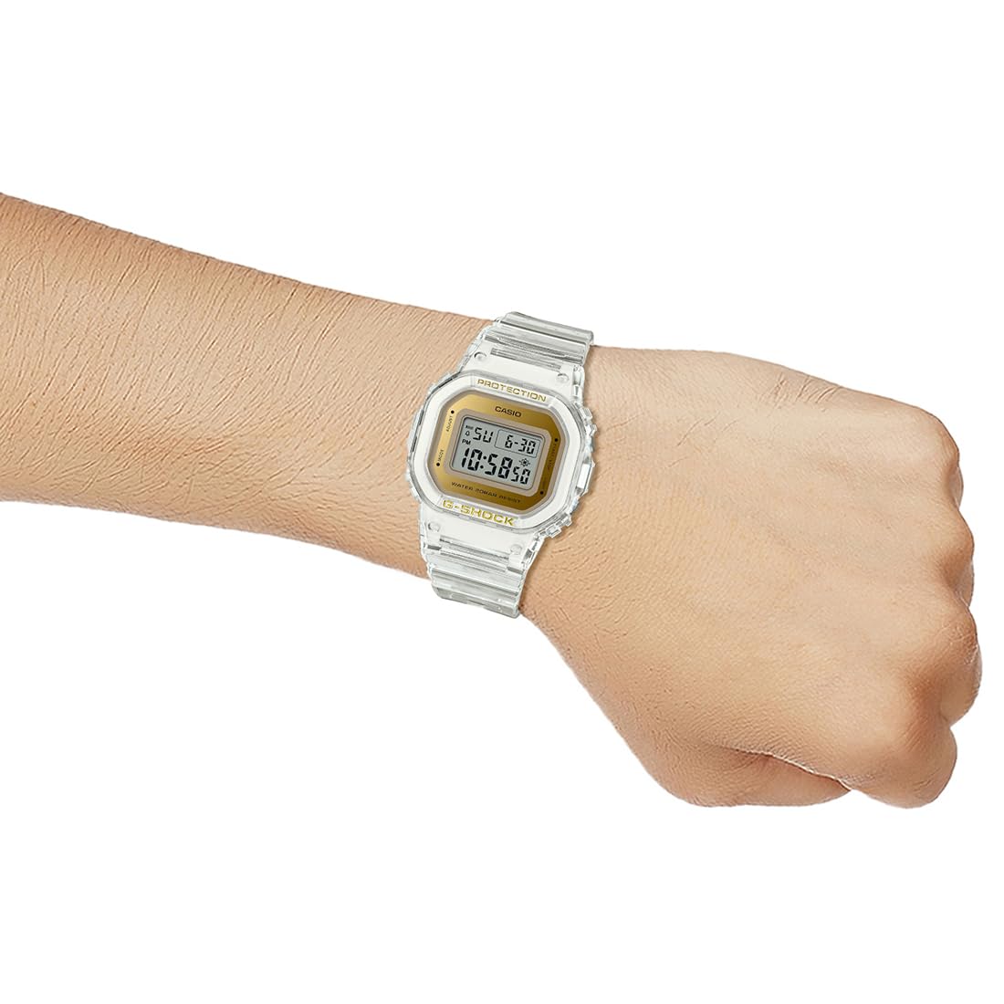 Casio Digital White & Resin Women's Watch G1402