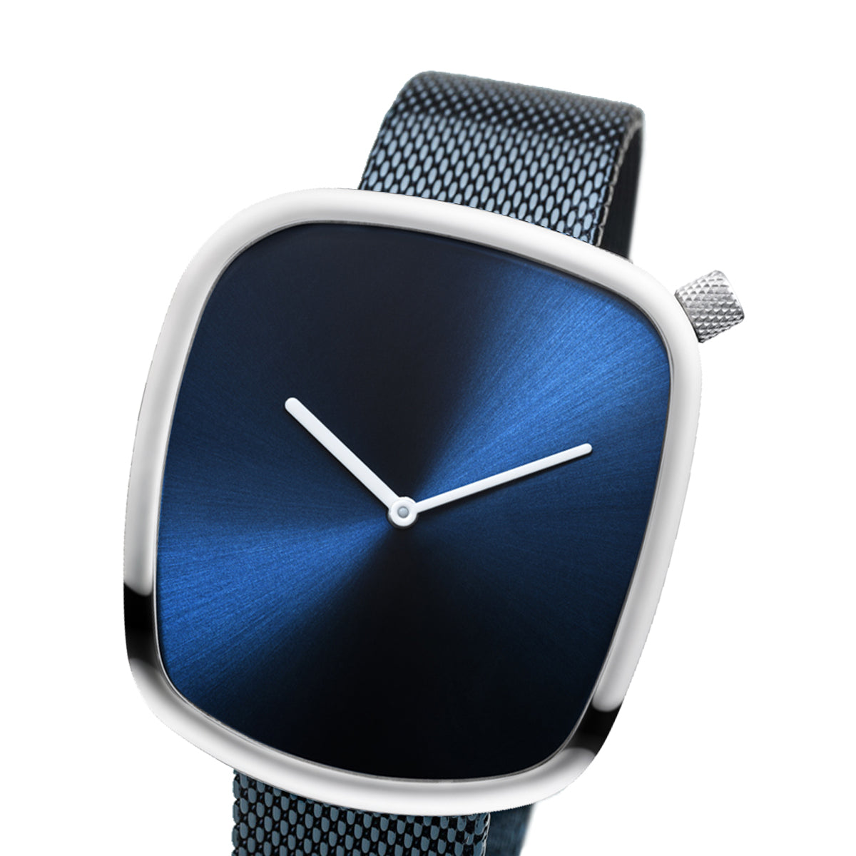 Bering Analog Blue & Milanese Men's Watch 18040 307