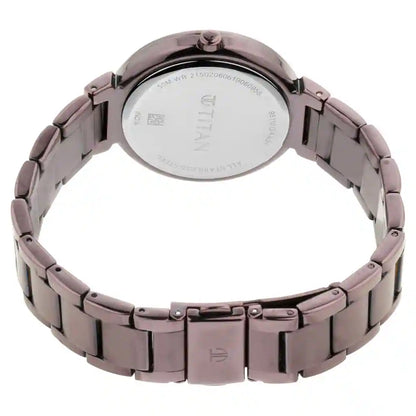 Analog Purple &  Women's Watch 95110QM01