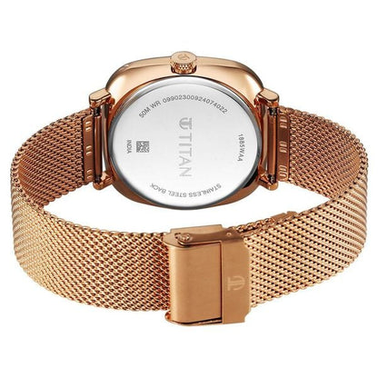 Analog Brown & Stainless Steel Men' 1885WM01