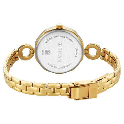 Analog Silver & Stainless Steel Women's Watch NS2702YM01