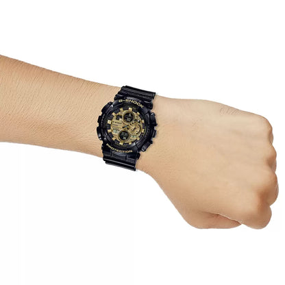 Casio Analog-Digital Gold & Resin Men's Watch G1021