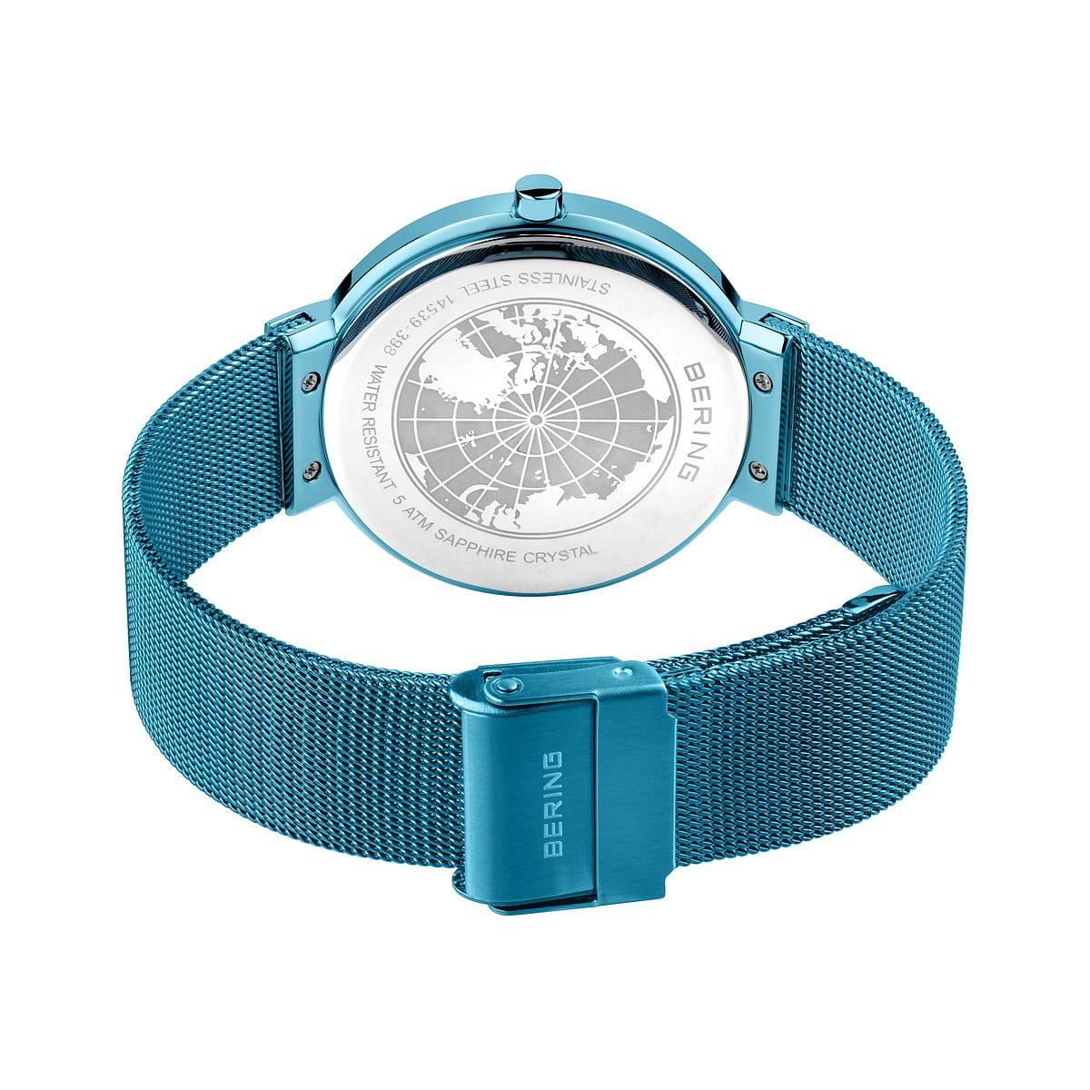 BERING Analog Blue & milanese Men's Watch 14539 388