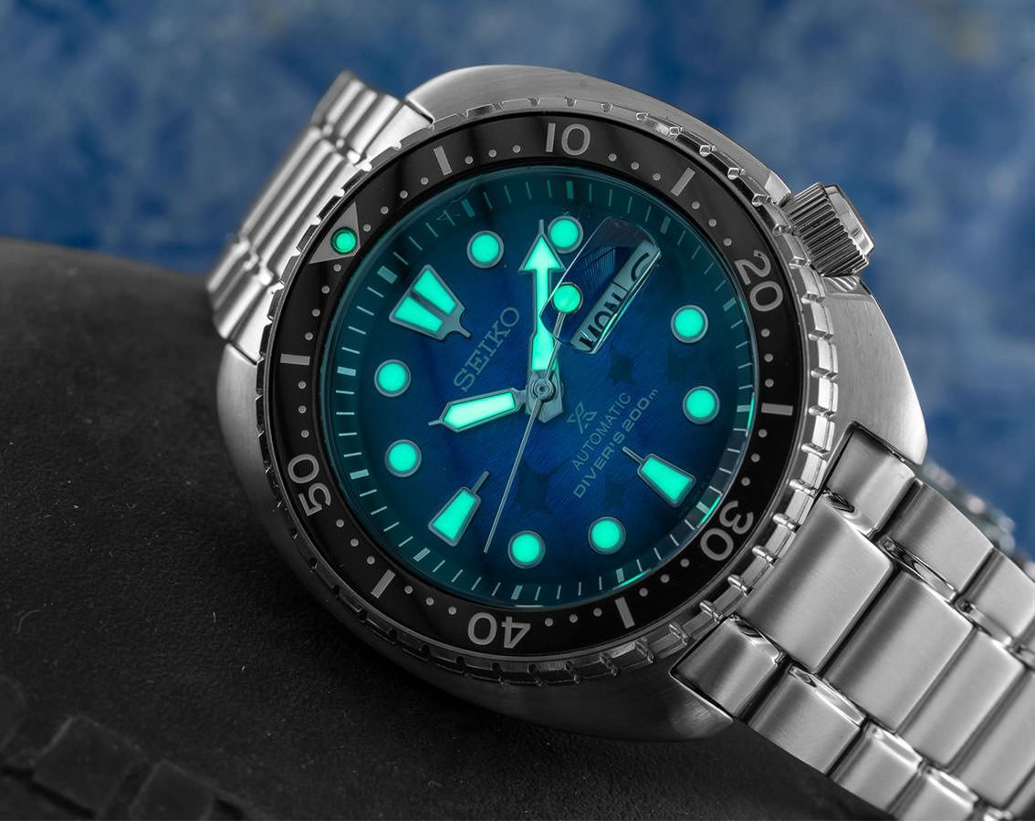Seiko Analog Blue & Stainless Steel Men's Watch SRPE33K1