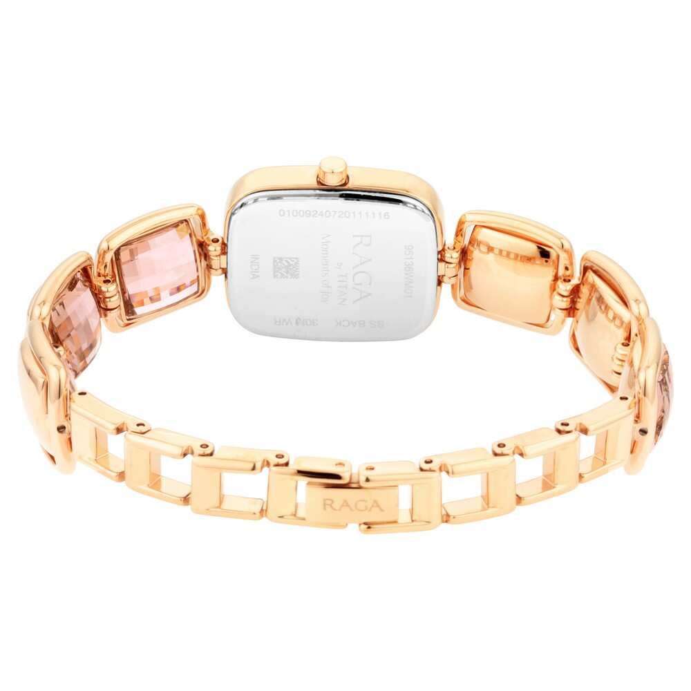 Analog Mother Of Pearl &  Women's Watch NR95136WM01