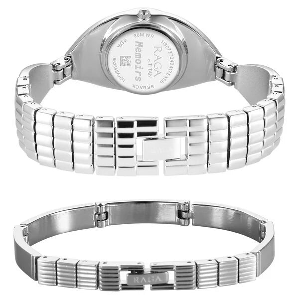 Analog Silver & Metal Women' 95254SM01F