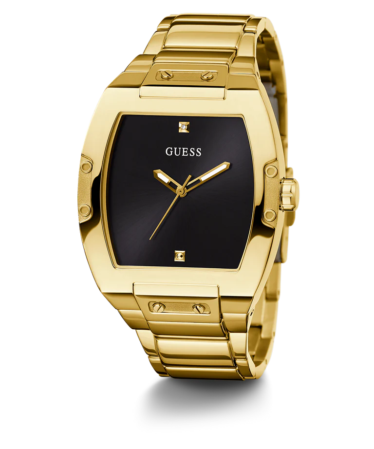 Guess  Black & Stainless Steel Men's Watch GW0387G2