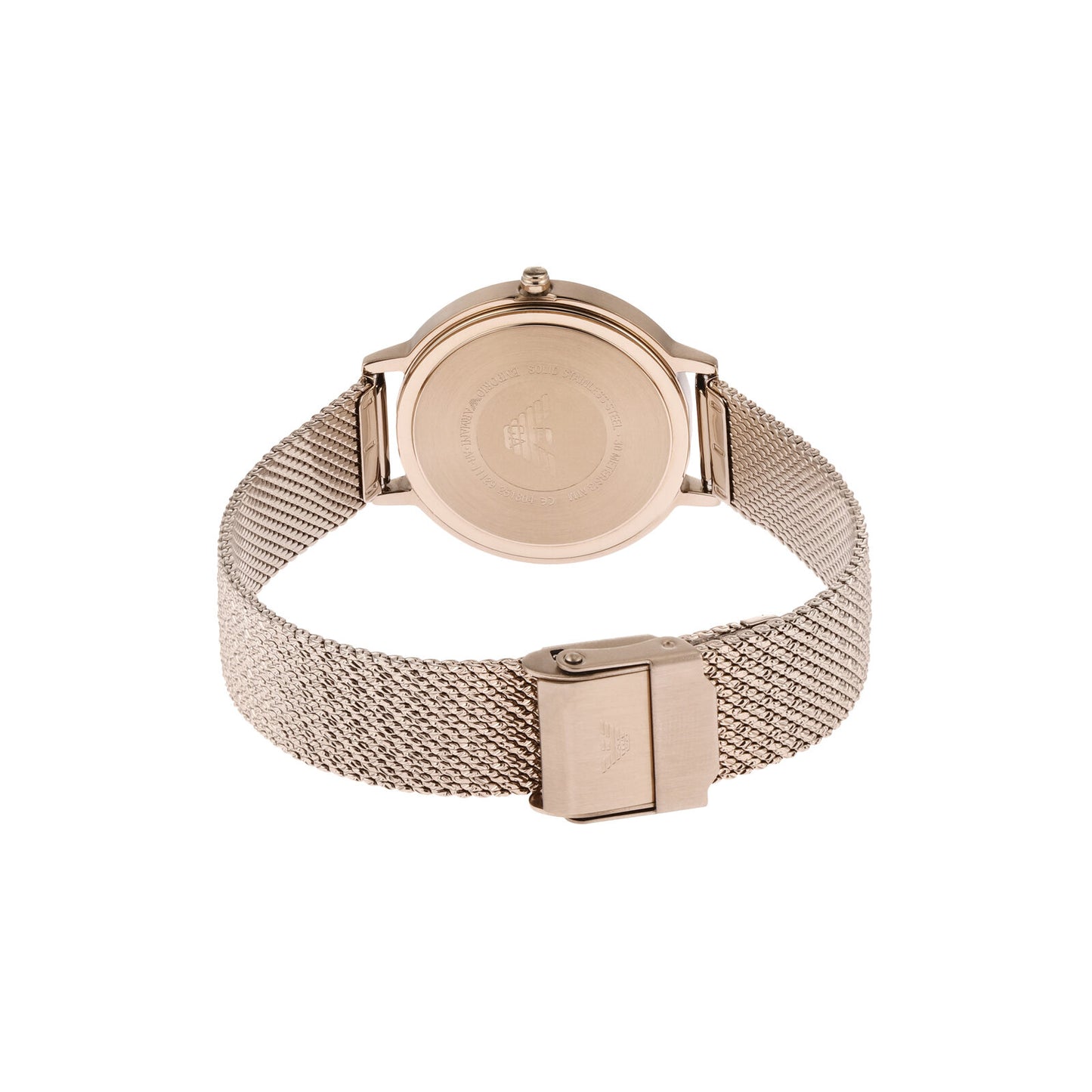 Emporio Armani Analog Pink & Stainless Steel Women's Watch AR11129
