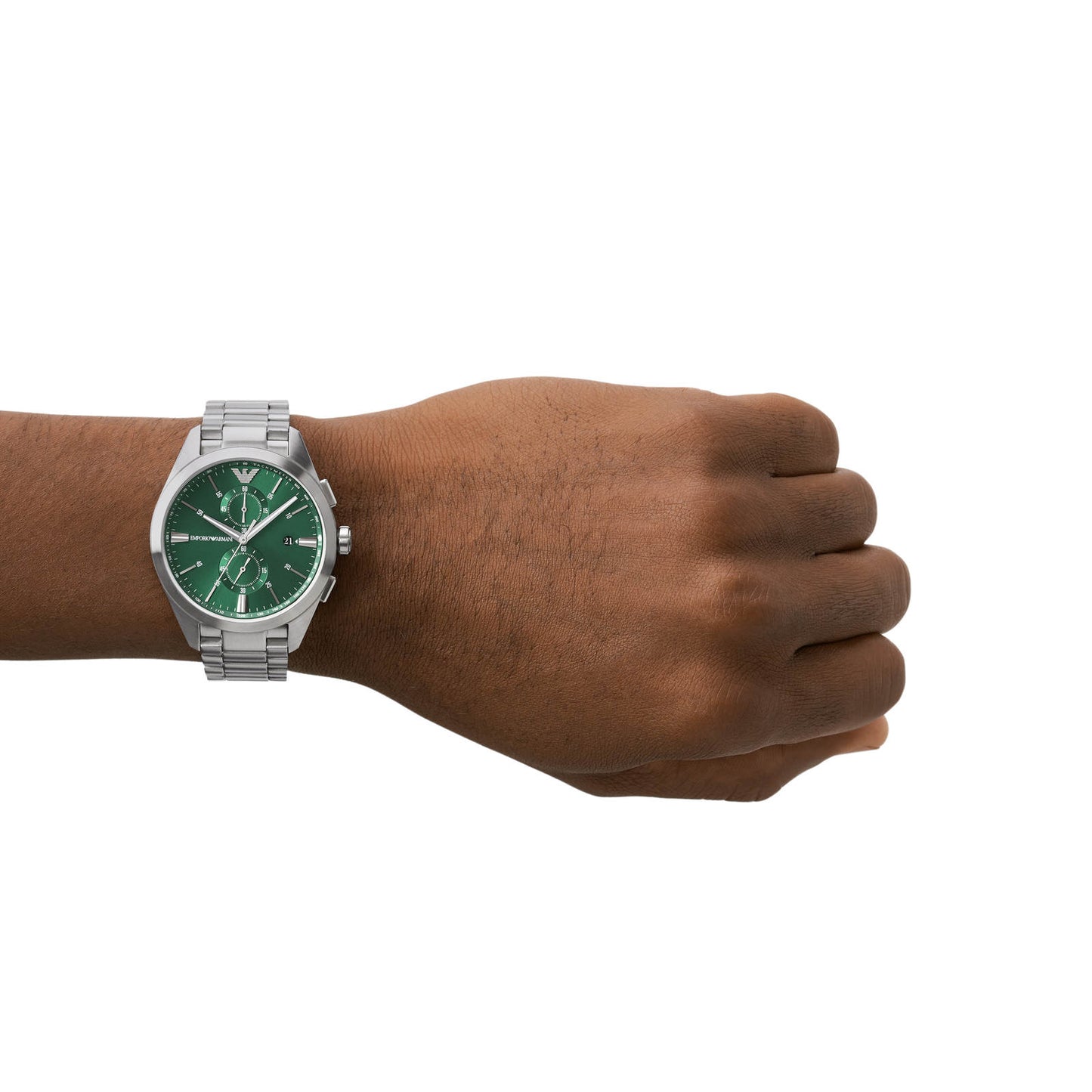 Emporio Armani Chronograph Green & Stainless Steel Men's Watch AR11480