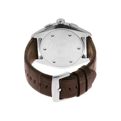 Emporio Armani Chronograph Brown & Leather Men's Watch AR11482
