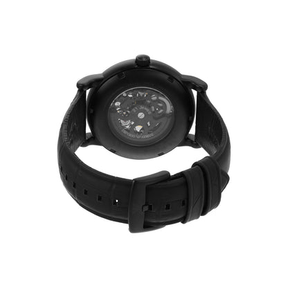 Emporio Armani Analog Black & Leather Men's Watch AR60008