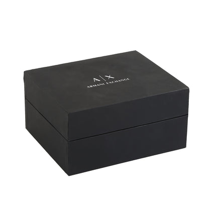 Armani Exchange Chronograph Black & Silicone Men's Watch AX1326