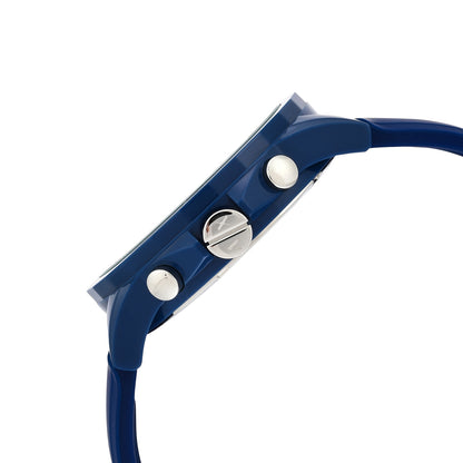 Armani Exchange Chronograph Blue & Silicone Men's Watch AX1327