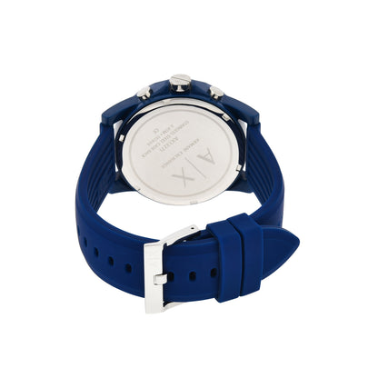 Armani Exchange Chronograph Blue & Silicone Men's Watch AX1327