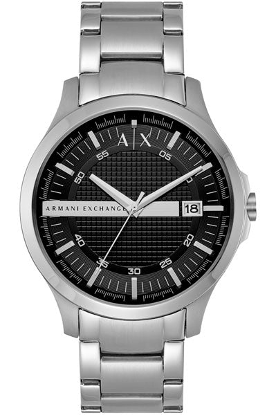 Armani Exchange Analog Black & Stainless Steel Men's Watch AX2103