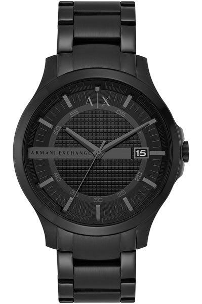 Armani Exchange Analog Black & Stainless Steel Men's Watch AX2104