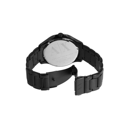 Armani Exchange Analog Black & Stainless Steel Men's Watch AX2104