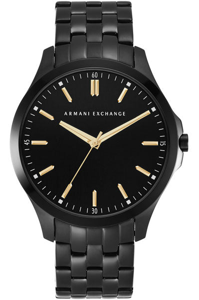 Armani Exchange Analog Black & Stainless Steel Men's Watch AX2144