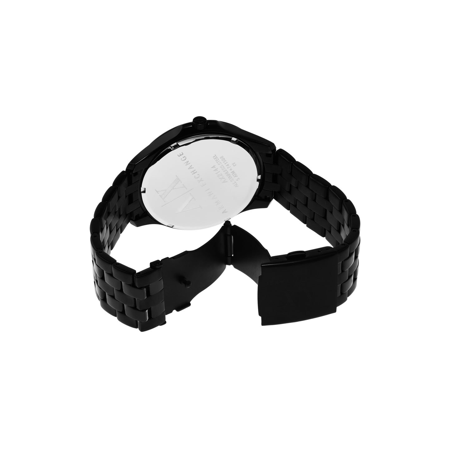 Armani Exchange Analog Black & Stainless Steel Men's Watch AX2144