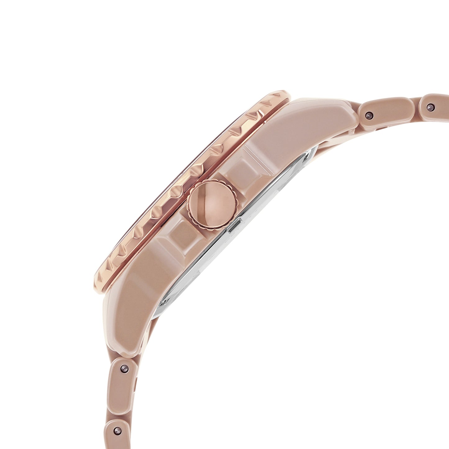 Fossil Analog Brown & Ceramic Women's Watch CE1111