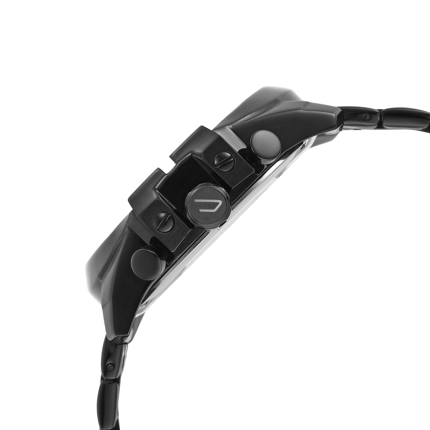 Diesel Chronograph Black & Stainless Steel Men's Watch DZ4566