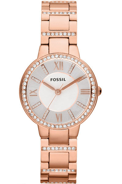 Fossil Analog Silver & Stainless Steel Women's Watch ES3284