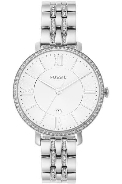 Fossil Analog Silver & Stainless Steel Women's Watch ES3545